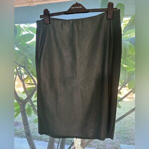 Anthropologie Bailey 44 vegan leather skirt